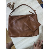 BUCKS N LEATHER BAG preloved
