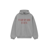 เสื้อฮู้ด Fear of God Essentials Fleece Hoodie FOG  ( FW24 ) Black