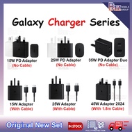 Samsung 15W/25W/45W Travel Adapter with Cable || 15W / 25W / 35W PD Adapter without Cable