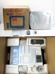 【千代】全新歐力安 14寸小電視機    全新ORION 14寸crt小電視機型號為14cs17球形顯像管日本本土