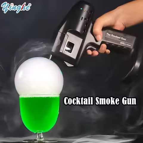 Cocktail | Aroma Smoke Bubble Gun | Vapour Blaster Cocktail Bubble Smoke Gun | Contains 5-Flavour Ar
