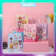 Paper Bag Goodie Bag Children's Birthday Party Gift Bag Pokemon Character LoL I AK02K1 - AK02N1