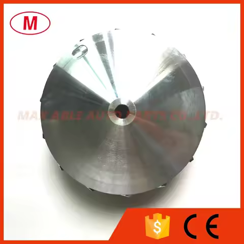 HX40 Turbocharger Aluminum 2618/Milling compressor wheel/Turbo Billet compressor wheel 62.45/85.98mm