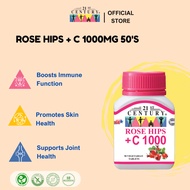 21st Century Vitamin C 1000mg With Rose Hips 50 Vegetarian Tablets