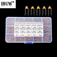 450PCS Monolithic Ceramic Capacitor Kits 10pF - 100NF 50V 10PF 30PF 47PF 56PF 68PF 100PF 200PF 300PF