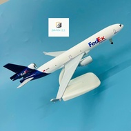 McDonnell Douglas MD-11 Model FEDEX Express Global Transport Aircraft Scale 1:400 Beautiful Glossy A