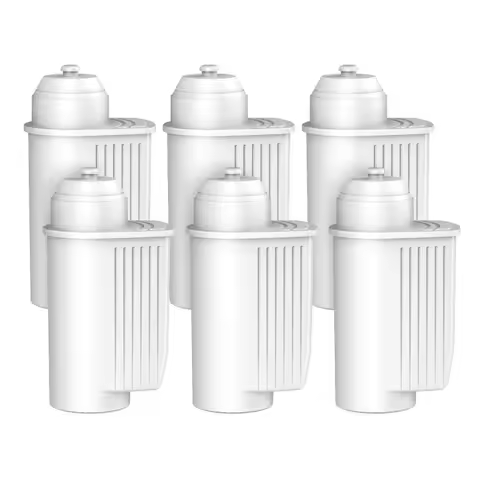 6 Pcs Water Filter for Siemens EQ Series Fully Automatic Coffee Machine EQ6 EQ9 EQ700 Replacement fo