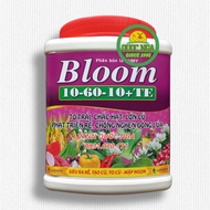 PHÂN BÓN LÁ NPK 10-60-10+TE BLOOM - DƯỠNG HOA ĐẬU TRÁI PHÁT TRIỂN RỄ HỘP 565 gram