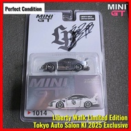 Mini GT LB-Super Silhouette Nissan Silvia S15 Chrome Liberty Walk Limited Edition Tokyo Auto Salon K