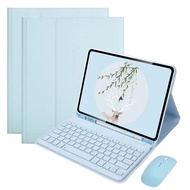 Wireless Bluetooth Keyboard Case for IPad Pro 12.9 2022 M2 6th Pro 12.9 2021 2020 12.9 2018 Stand Flip Soft Shell Protective Cover with Pencil Holder