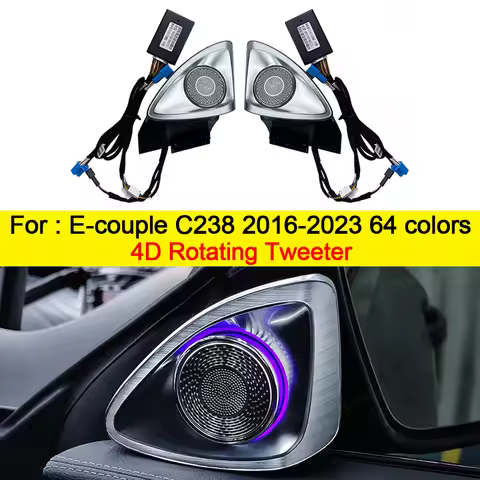 C238 E-Coupe 4D Rotating Tweeter For Mercedes-Benz Car Interiors 64 Colors Ambient Light 2016-2023 4