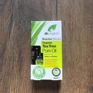 英國製 Dr.Organic Tea Tree Oil Pure 茶樹精油 純精油 新品
