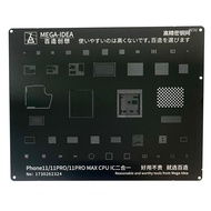 QIANLI MEGA-IDEA BZ32 STENCILS FOR PHONE 11/11PRO/11PROMAX CPU 2in1
