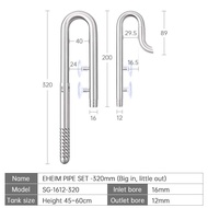 Week Aqua Stanless Pipe V2 | Inflow/Outflow สแตนเลส สำหรับตู้ปลา ตู้ไม้น้ำ ดีไซด์สวย