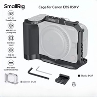 SmallRig  5427 EOS R50 V Cage Black / Silver Color Can Choose, Camera Full Cage for Canon EOS R50 V 