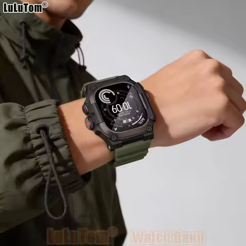 Premium TPU Strap for Apple Watch Ultra Metal Protective Case Set iWatch Series Ultra 3 2 1 49mm Ant
