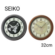 100% ORIGINAL SEIKO Quiet Sweep Analogue Luminous Wall Clock QXA825(QXA825S. QXA825B)glow in the dar