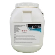 คลอรีน ผง 90% คลอรีนสระว่ายน้ำ Pool powder (ปรับน้ำใส) คลอรีนผง TCCA 90% (Powder) ปริมาณ 50kg (จัดส่