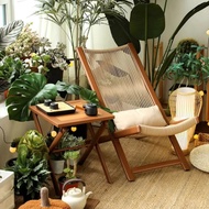 Lounge Chair Outdoor Balcony Chair Patio Lounge Chair Outdoor Rattan Chair Outdoor Folding Table and