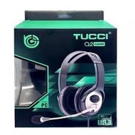 Tucci Q2 Gaming Headphone Headsets PC Laptop Dekstop Notebook headset hand phone