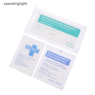 speedinglight 10Pcs Cotton Waterproof Gauze Pad Non-adherent Pad First Aid Kit Wound Dressing Tapes 