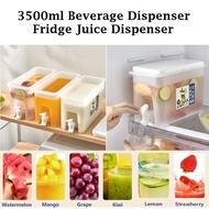 LOCAL STOCK* BIG 4L / 3.5L Water Dispenser With Faucet Fruit Juice Dispenser Water Storage Beverage 