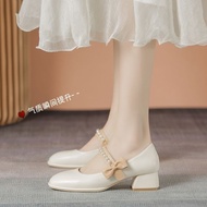 formal shoes women happy2u Yi Erkang kasut tumit tinggi wanita musim bunga dan musim luruh 2025 kasu
