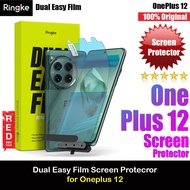 Ringke OnePlus 12  Dual Easy Flim Screen Protector for OnePlus 12 (Clear) 2pcs
