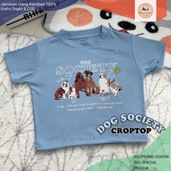 DOG SOCIETY RIB Women's Crop Top (LD 88, P 40) | Women's Clothing | WOMEN'S TOPS | Women's Clothes |