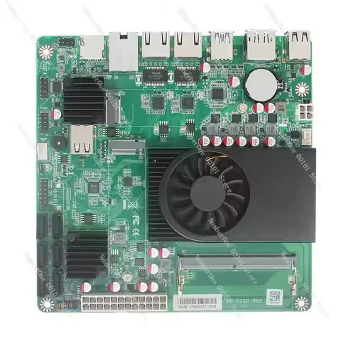 N305 NAS Motherboard ITX Processor DDR5 2* i226 10G LAN SATA3.0 M.2 NVME