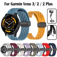 Garmin Venu 3 Magnetic Buckle Silicone Band For Garmin Venu 2 Plus Smartwatch Silicone Watch Strap