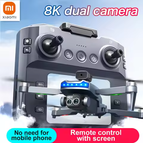 Xiaomi P15 MAX Drone Professional 8K Aerial HD Avoiding Obstacle with Large Screen Remote Control Fo