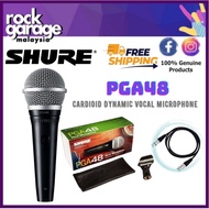 Shure PGA48-LC Handheld Dynamic Vocal Microphone (PGA48 / PGA-48 / PGA48LC)