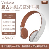 headphone earphone bluetooth Retro Headset Bluetooth Headset A50-BT Stereo Wireless Sports Running L