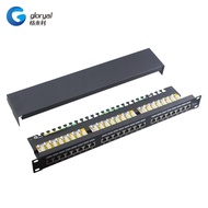 Engineering FTP Class 6 24-Port Shielded Wiring Rack Cat.6 Network rj45 Wiring Rack Tested Wiring Ra