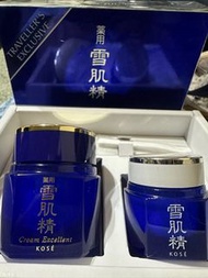 KOSE 雪肌精 眼霜+臉霜套組