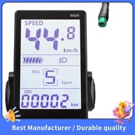【NEW】M6H Electric Bike LCD Display Meter Dashboard 24V-60V Universal E Scooter LCD Panel Screen Part