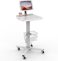 Mobile Medical Cart Compatible with 10.9" iPad 10th, Pro 11" 1 2 3 4, Air 4 5, Air 11''(M2/M3), iPad