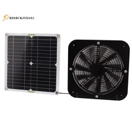 Mono-Polycrystalline Solar Panel with 13.5 Inches Exhaust Fan Bracket Photovoltaic Fan Ventilation C