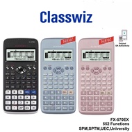 [Selangor Stock] SCIENTIFIC CALCULATOR FX-570EX/FX-991EX/FX991es plus CLASSWIZ (with Warranty)