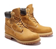●【Timberland 】男款小麥黃經典防水6吋靴