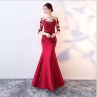 Dinner Maxi dress baju dinner/tunang/Nikah