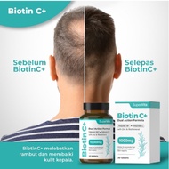 Super Vita Biotin C+ Dual Action Formula Vitamin B7 Vitamin C with Zinc & Multimineral