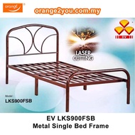 [Ready Stock] 3V Single Metal Bed with Super Bed