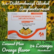 ✅Onhand Dichlorobenzyl Alcohol 1.2mg/600mcg Lozenge (Lozemed Plain)Orange flavor 24 Lozenges