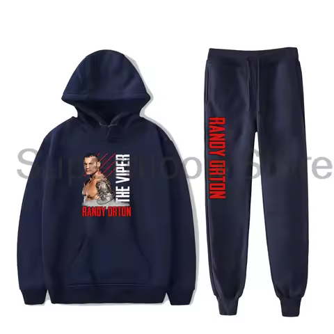 Randy Orton Gritty Hoodie Jogger Pants Two Piece Set Sweatshirts+Sweatpants Women Men Vintage Outfit