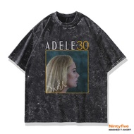 Adele 30 Album Oversize Washed Washing Tshirt