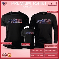 T-Shirt Cotton Johor Cosmos Shirt Lelaki Baju perempuan Unisex  lengan pendek lengan panjang Kids shirt Baju budak Kanak