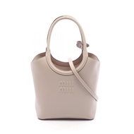 [Pre-owned] Miu Miu Ivy 2-way Leather Tote Bag, 5BA3302E6YF0D32, Women's, Brand New