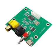 【Worth-Buy】 Nvarcher Wm8805 Coaxial Fiber Input I2s Output Converter Board 24bit 192khz 5v Type-C